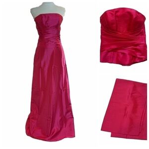 Mori Lee 3 Piece Formal Gown including Bustier, Skirt, Wrap‎ 6